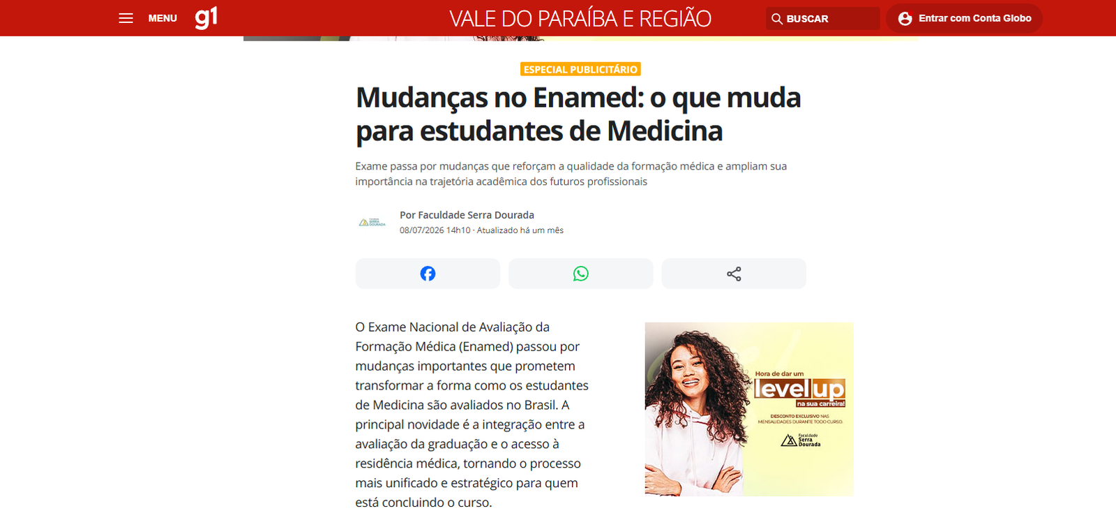 O ENAMED deixou de ser apenas mais uma prova da faculdade