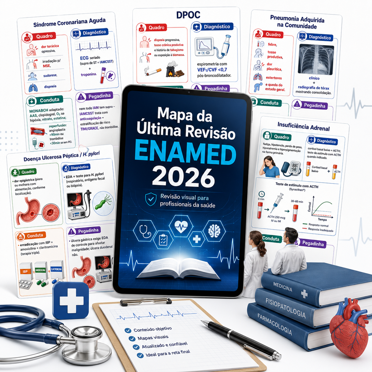O Mapa da Última Revisão ENAMED 2026