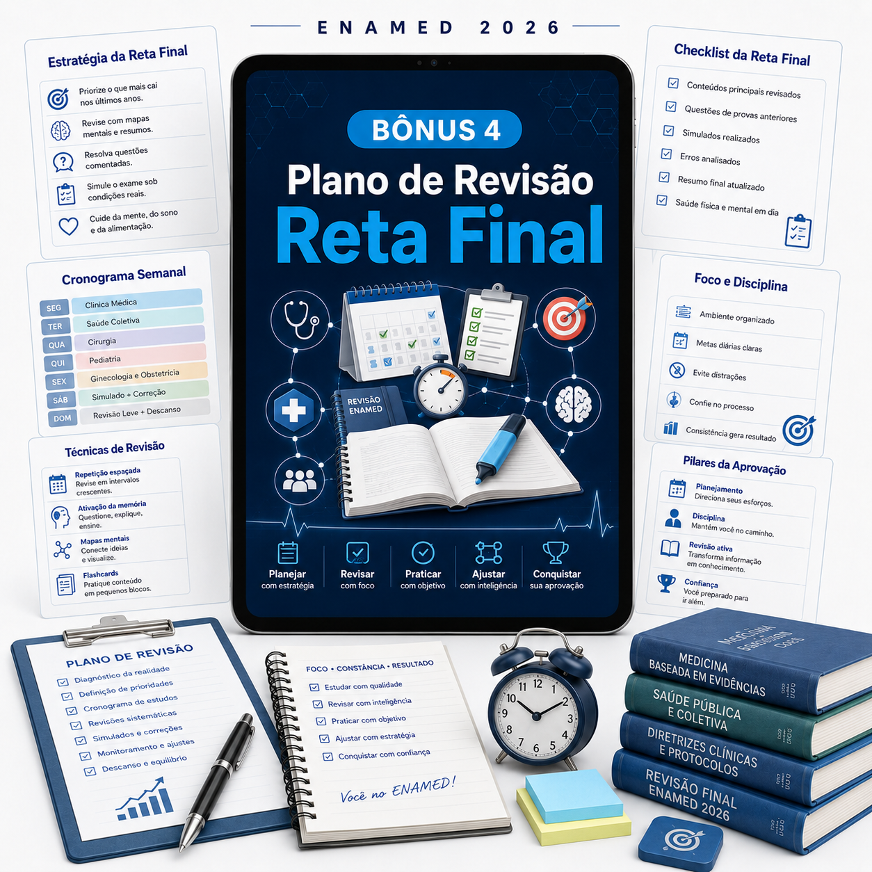 BÔNUS #4 - Plano de Revisão Reta Final
