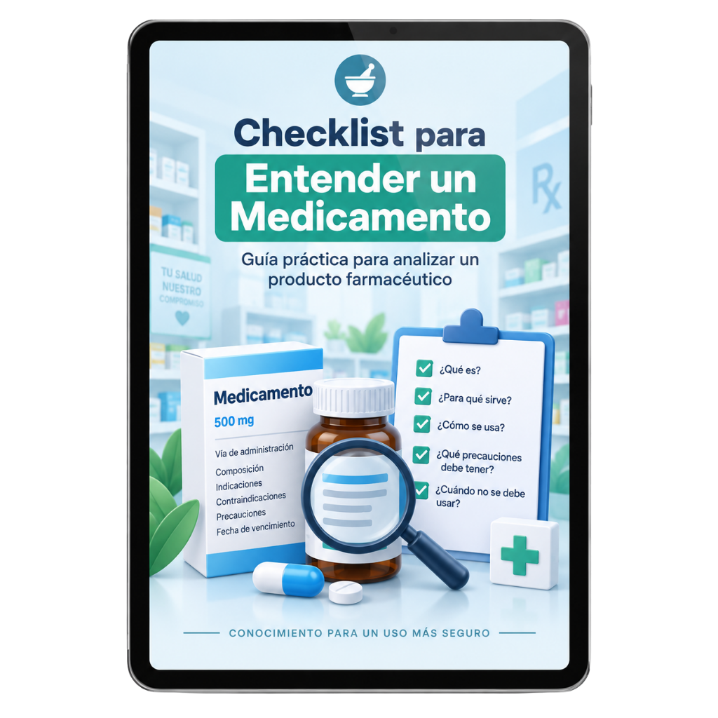 BONUS 2 — Checklist para Entender un Medicamento